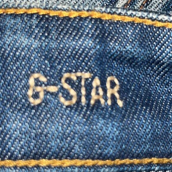G-Star RAW Arc 3D GS01 Slim Jeans - Medium Vintage Aged Denim Wash Men's Sz. 30 - Picture 10 of 13